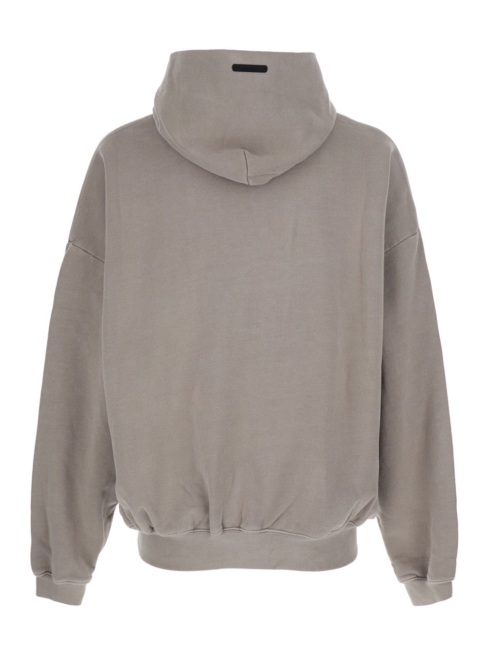 Fear Of God Men Gray 'Training 90'S Hoodie Essentials' Hoodie With Fixed Hood And Kangaroo Pocket FEAR OF GOD