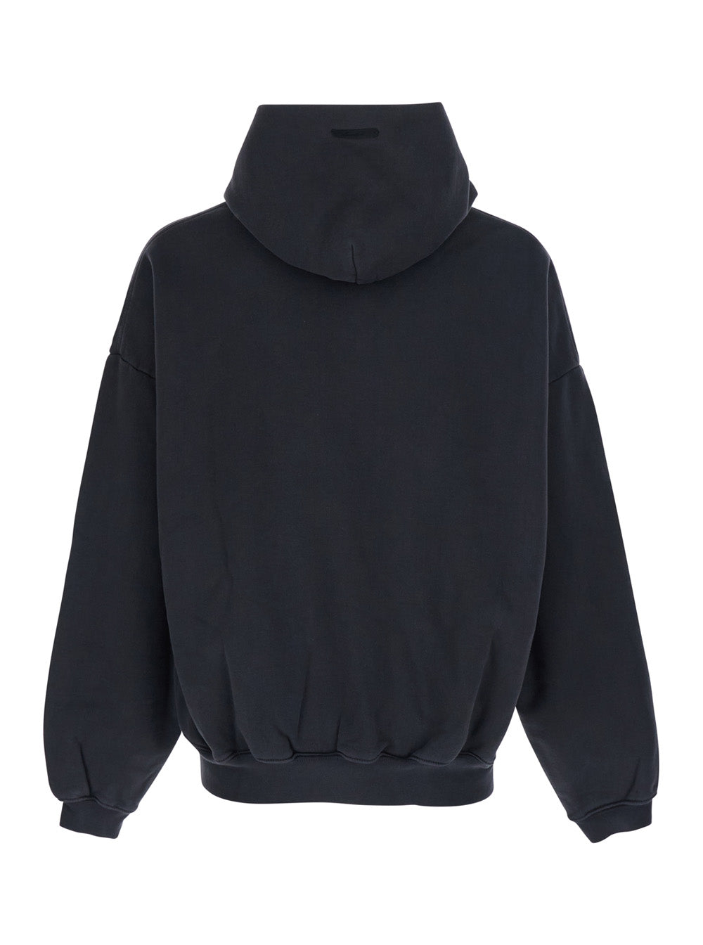 Fear Of God Men Hoodie 'Campus 90'S Hoodie Essentials' - Black - Hoodie With Kangaroo Pocket And Long Sleeves - In Cotton - Men FEAR OF GOD