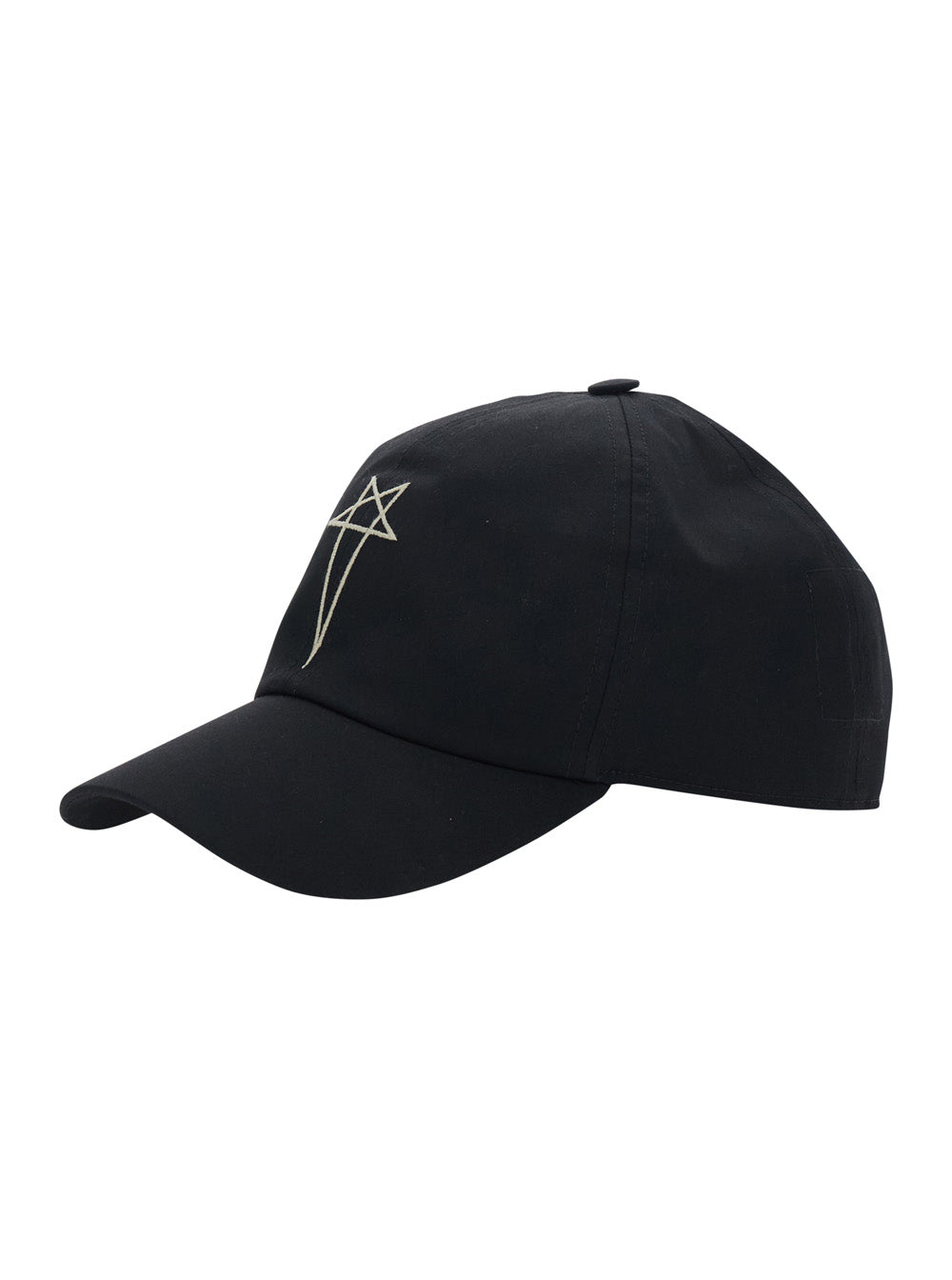 Drkshdw Men Embroidered Visor Cap - Black Cotton Hat For Men DRKSHDW