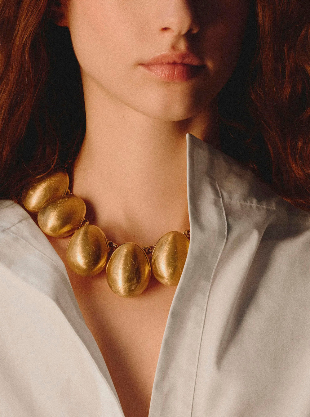 Jacquemus Women Necklace 'Le Collier Raisin' Metallic With Copper And Brass Details JACQUEMUS