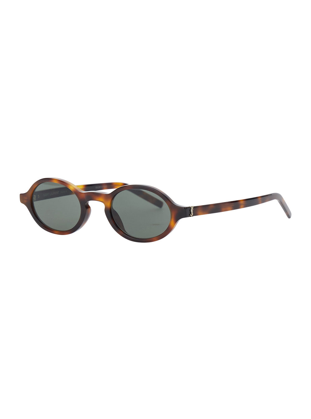 Saint Laurent Women Brown 'Sl M161' Sunglasses  With Oval Frame Acetate Women SAINT LAURENT