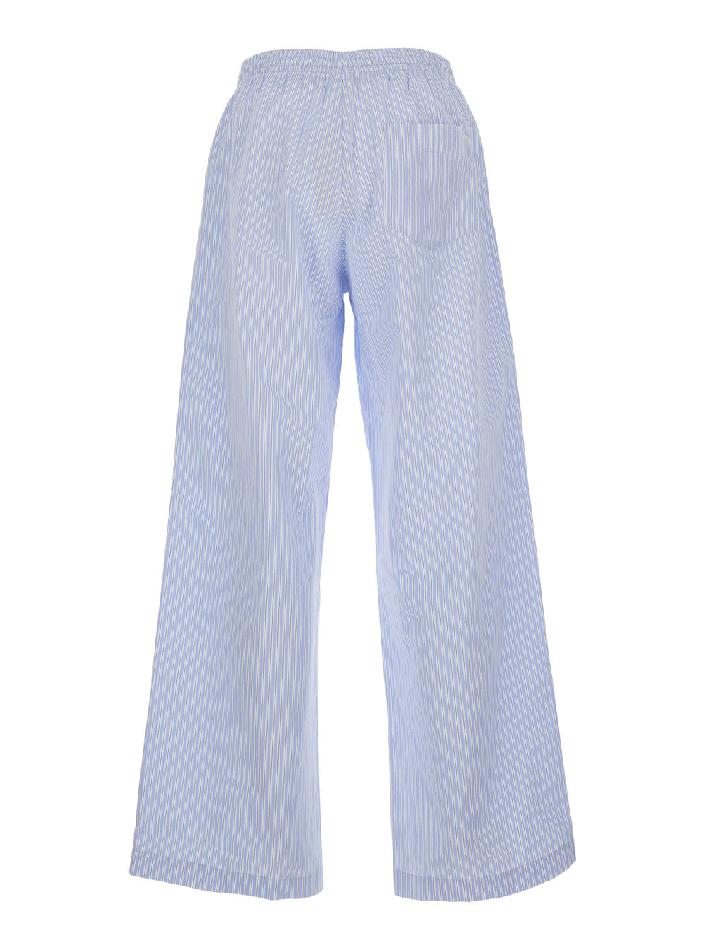 A.P.C. Men Lou Pants Light Blue With Front Pockets And Cotton Elastic Man A.P.C.