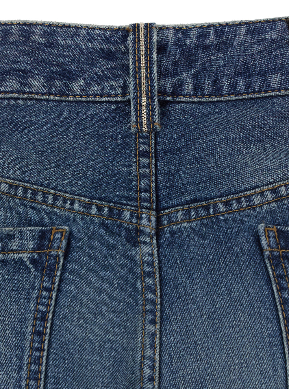 Brunello Cucinelli Women Blue Jeans With Logo Patch On The Rear And Monil Detail On The Loop In Denim Woman BRUNELLO CUCINELLI