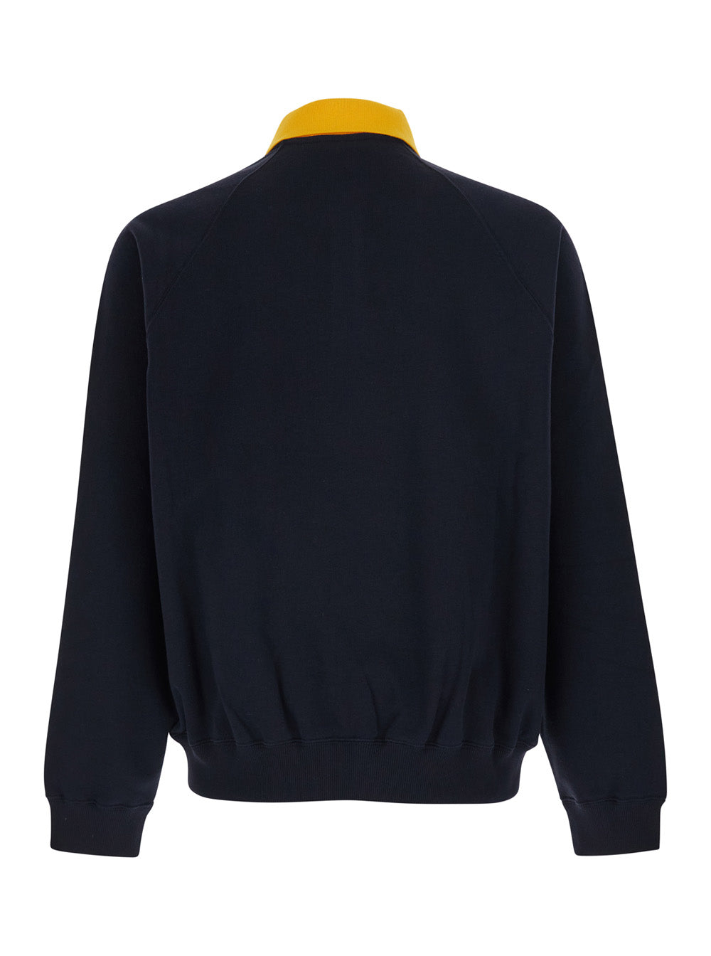 Versace Men Blue Hoodie With Fixed Hood For Women VERSACE