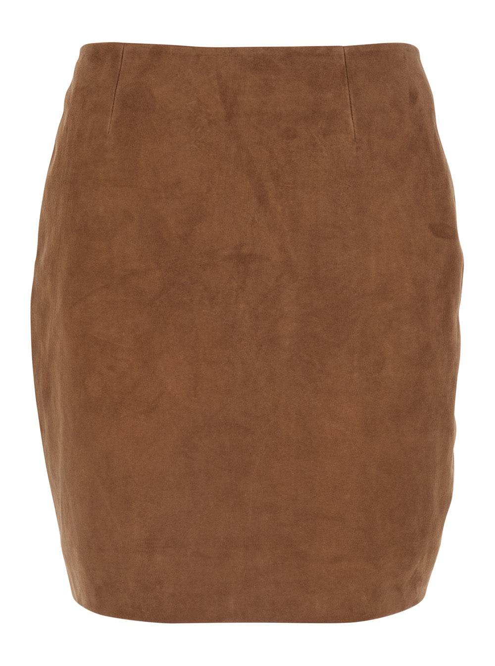 Rotate Women Suede Mini Skirt Brown In Leather Women ROTATE