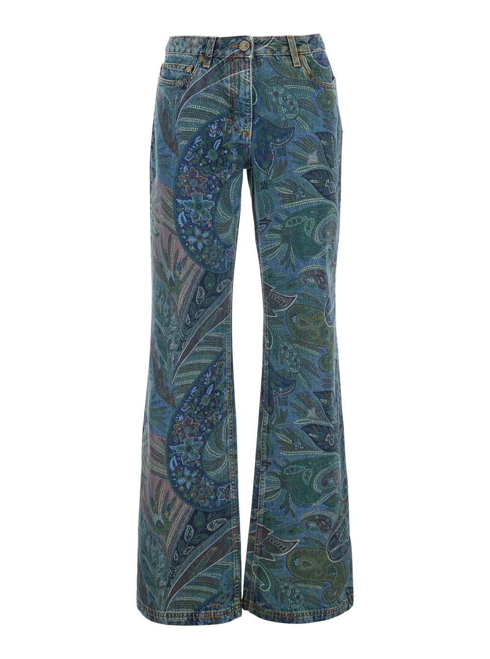 Etro Women Denim Jeans Woman Multicolor ETRO
