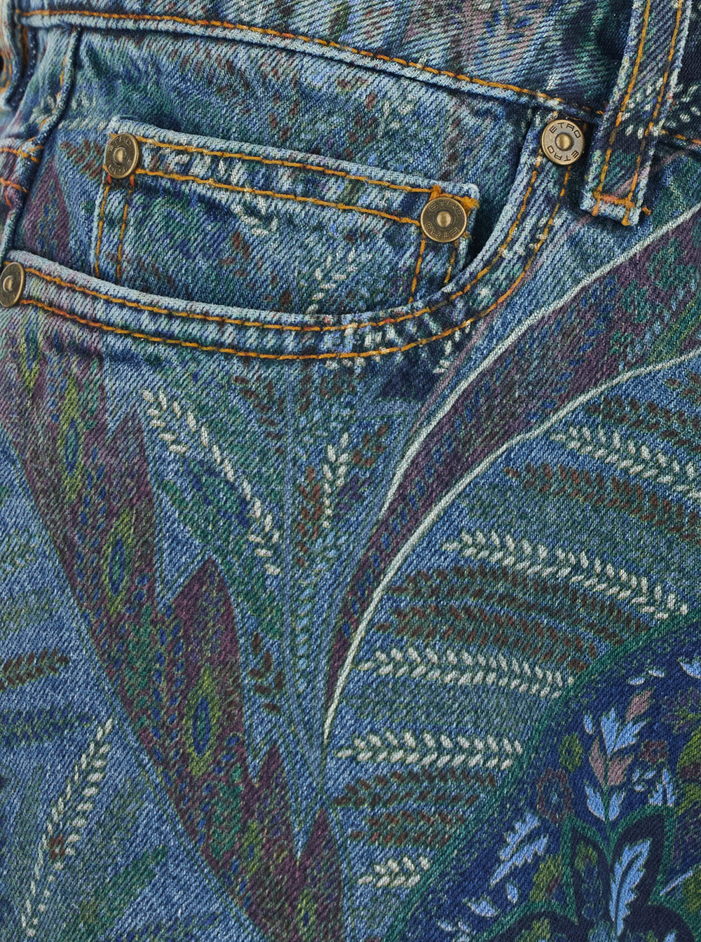 Etro Women Denim Jeans Woman Multicolor ETRO