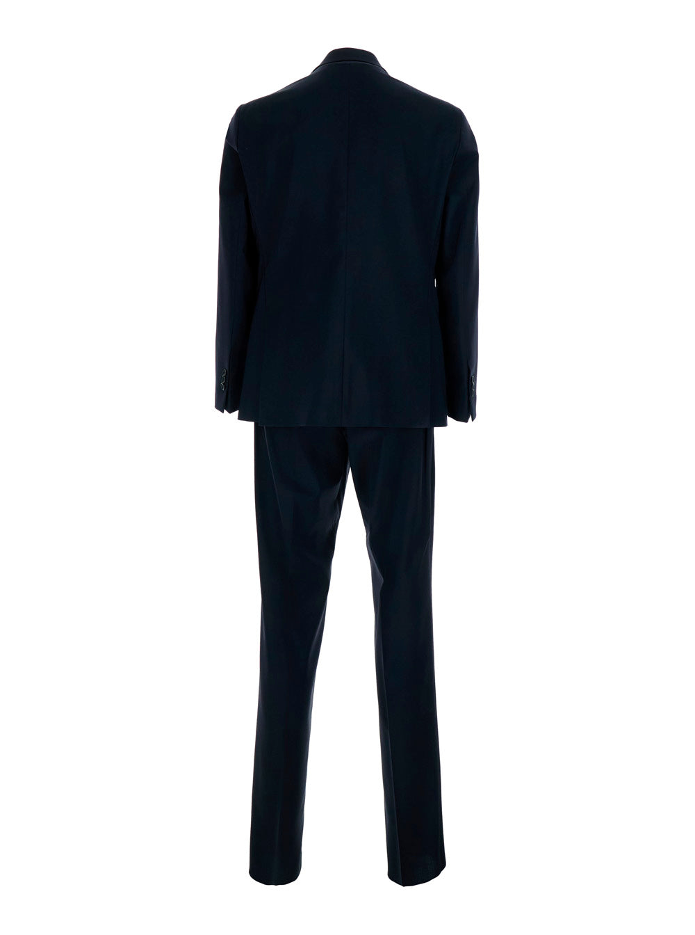Leplain Men Double-Breasted Suit With Peak Revers Blue Man LEPLAIN