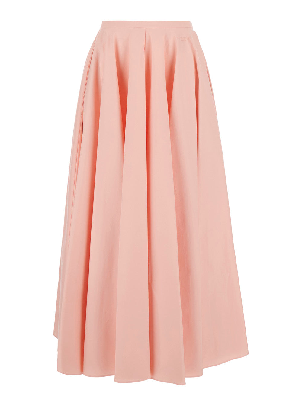 Givenchy Women Pink A-Line Skirt With Flared Design In Cotton For Women GIVENCHY