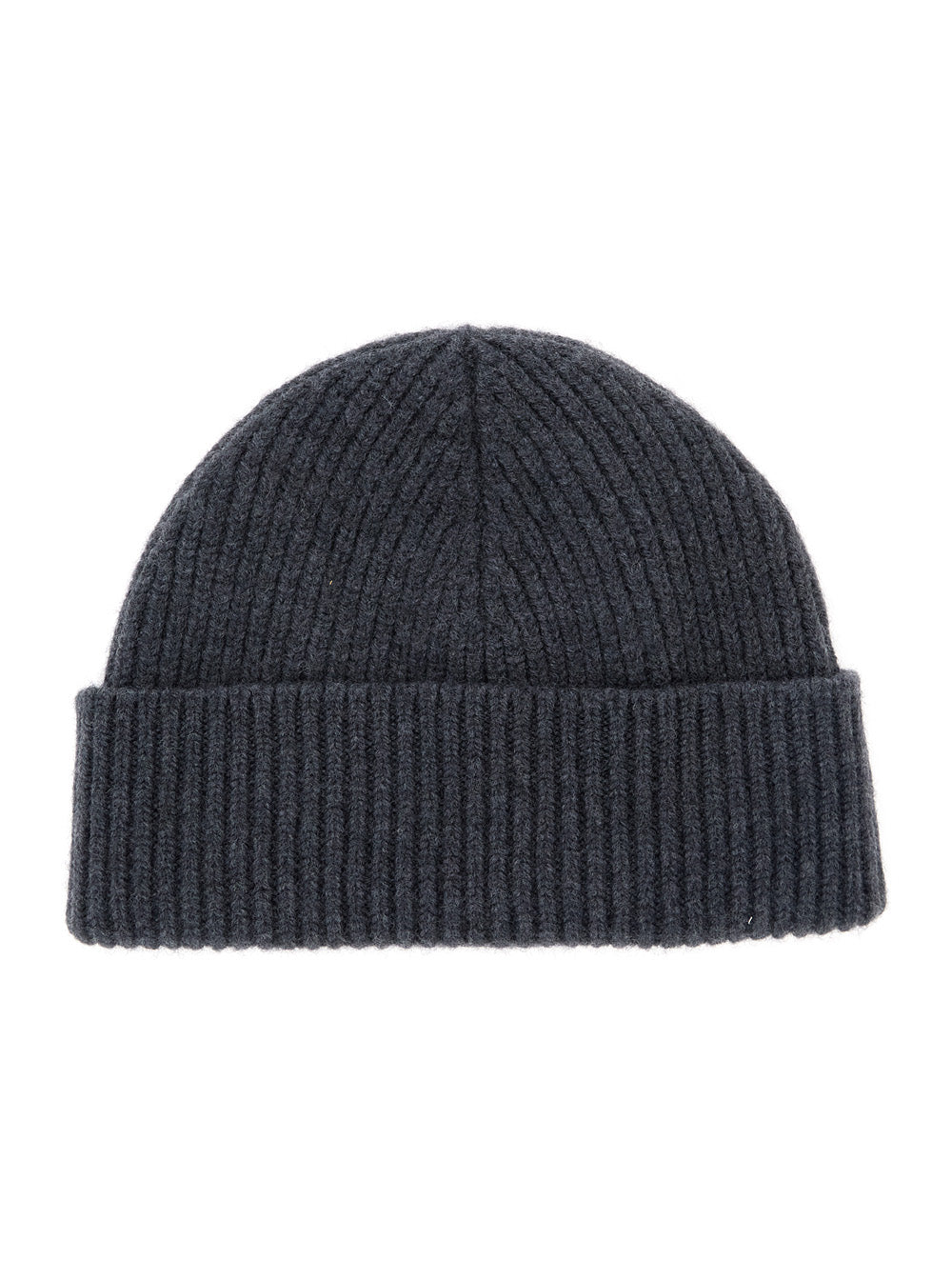 Ami Paris Men Gray Wool Adc Embroidered Beanie For Women AMI PARIS