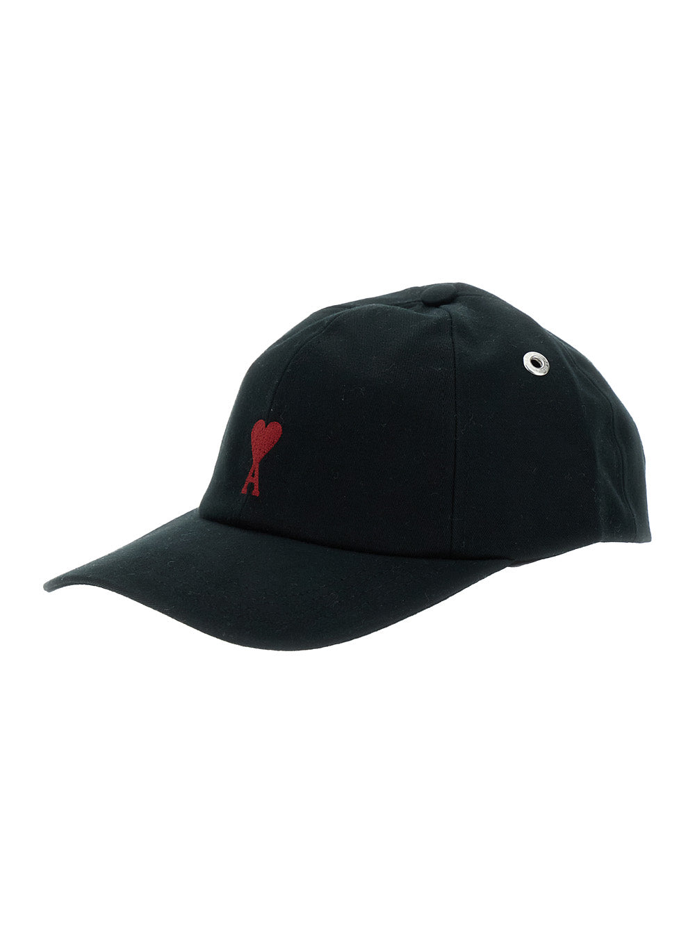 Ami Paris Men Baseball Cap With Adc Logo Embroidery On The Front In Black Cotton For Men AMI PARIS