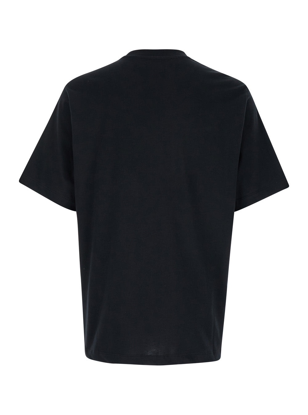 Amiri Men Black Crewneck T-Shirt With Amiri Arts District Logo Print In Cotton Man AMIRI