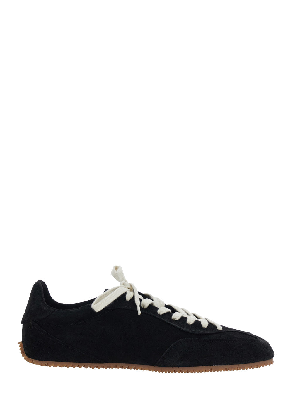 Axel Arigato Men Sneaker 'Daze Runner' With Logo On The Tongue And Grooved Sole In Black Suede Men AXEL ARIGATO