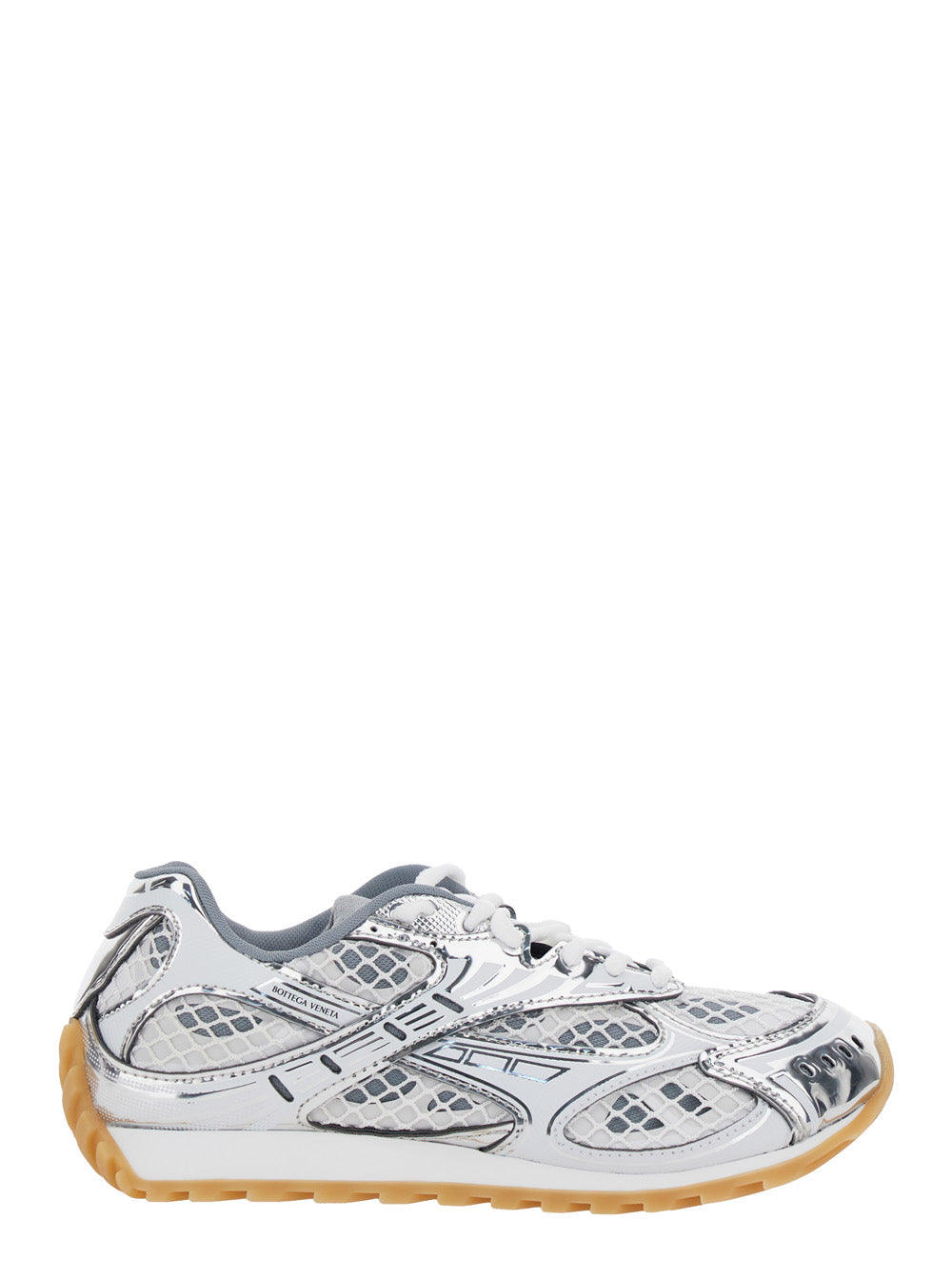 Bottega Veneta Women Orbit Lace Up Sneaker Technical Fishnet BOTTEGA VENETA
