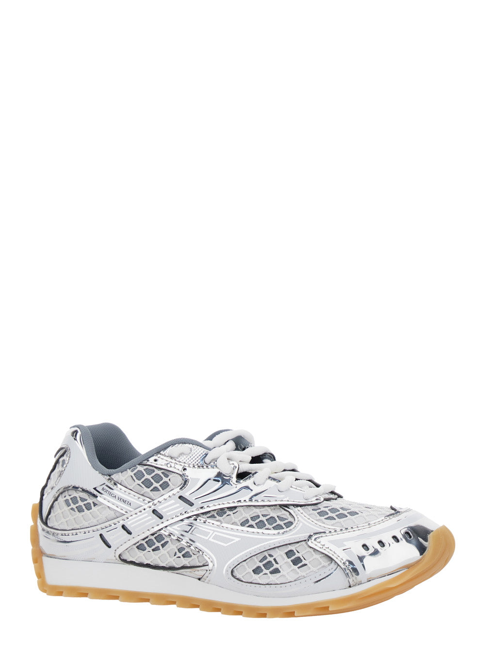 Bottega Veneta Women Orbit Lace Up Sneaker Technical Fishnet BOTTEGA VENETA