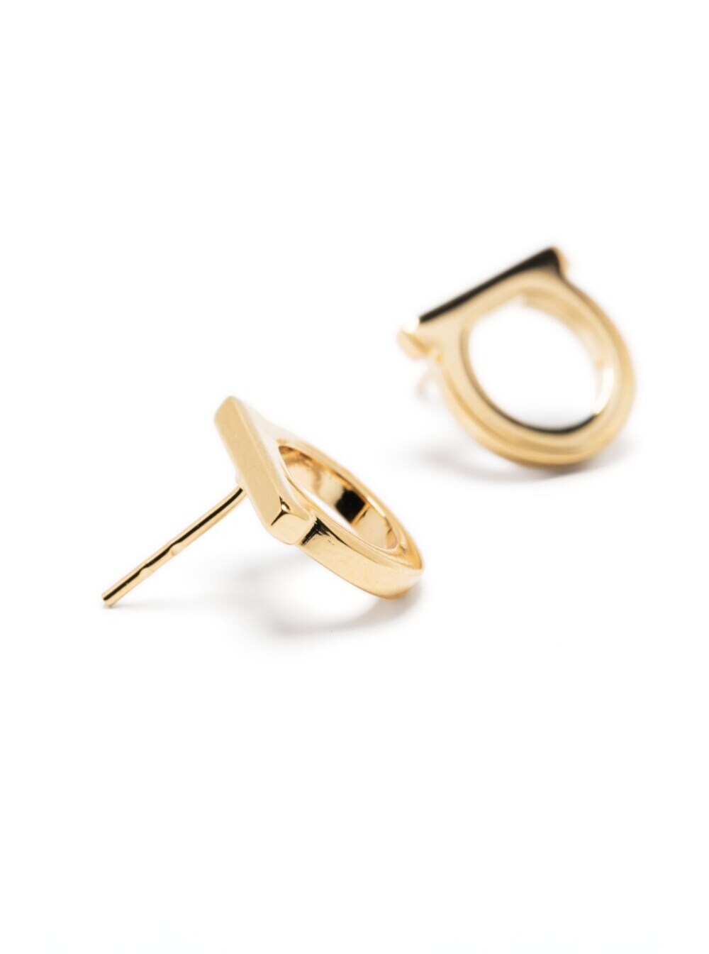 Ferragamo Women Gancini Earrings In Gold-Colored Brass For Women FERRAGAMO