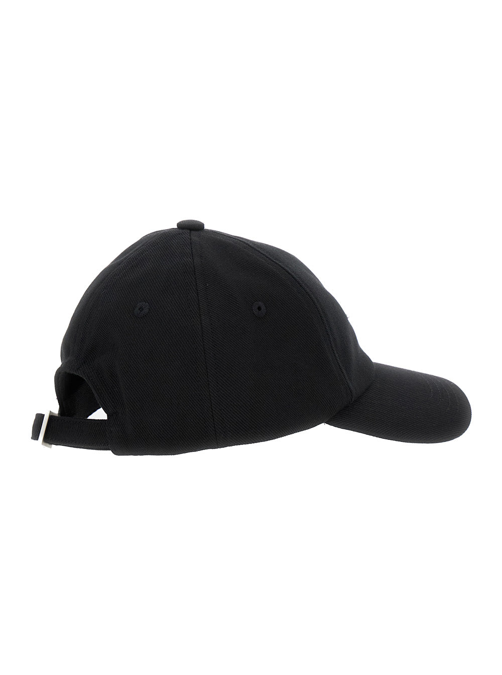 Jacquemus Women Baseball Cap 'La Casquette Gadjo' With Logo Lettering On The Front In Black Cotton For Men JACQUEMUS