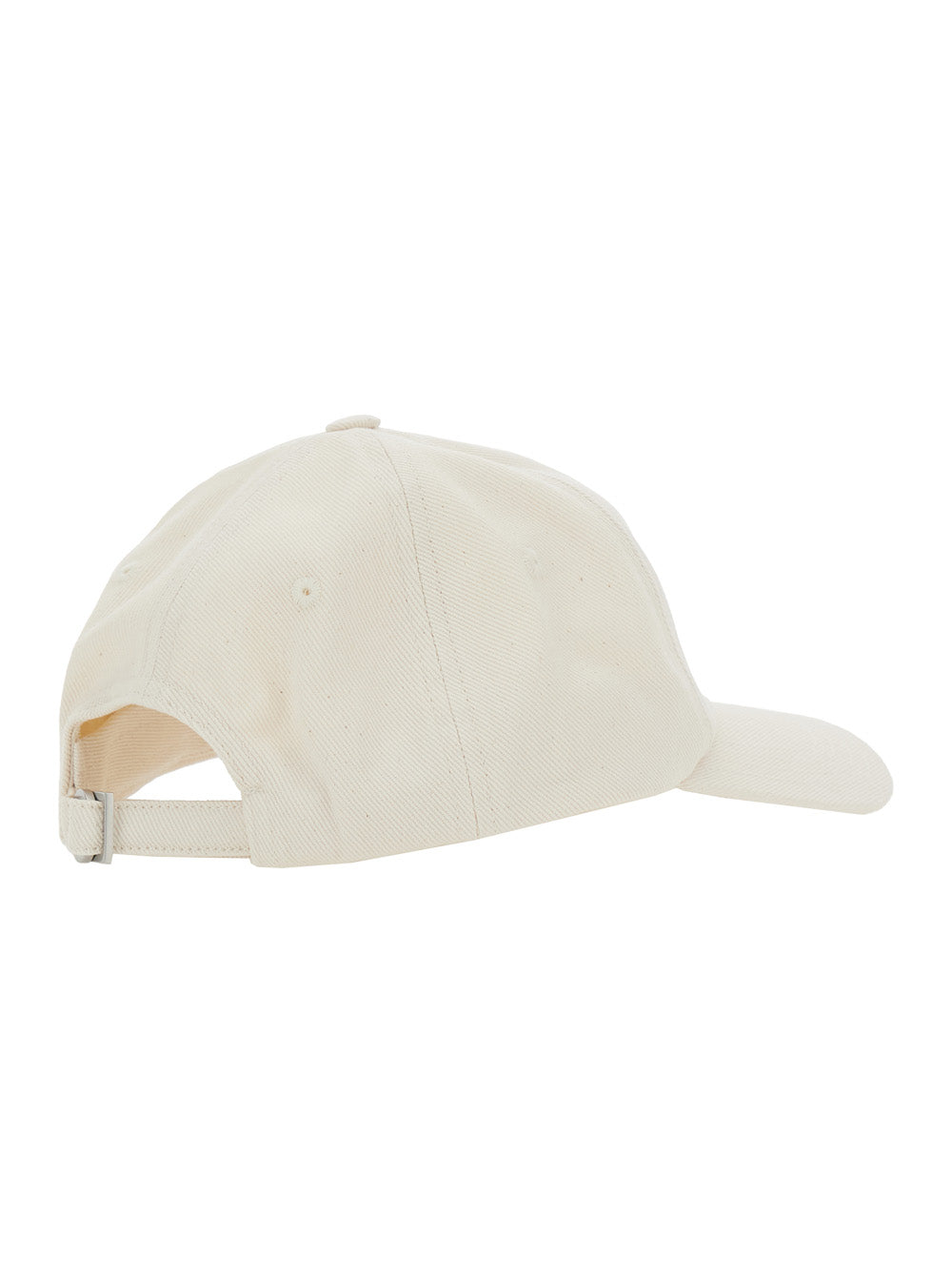 Jacquemus Women Baseball Cap 'La Casquette Gadjo' With Logo Lettering On The Front In White Cotton For Men JACQUEMUS