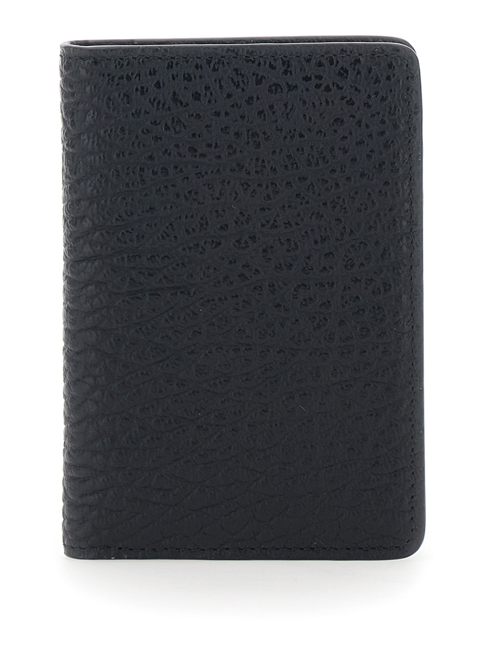 Maison Margiela Women Wallet With Four Stitches On The Back In Black Leather For Women MAISON MARGIELA