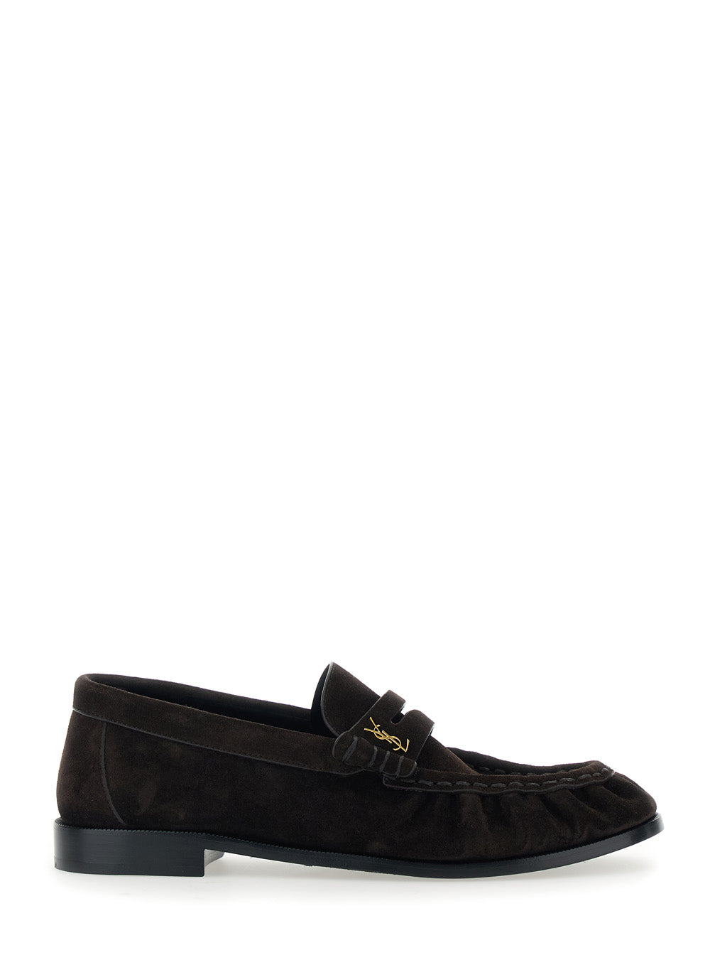 Saint Laurent Women Le Loafer 15 Suede Cashemire