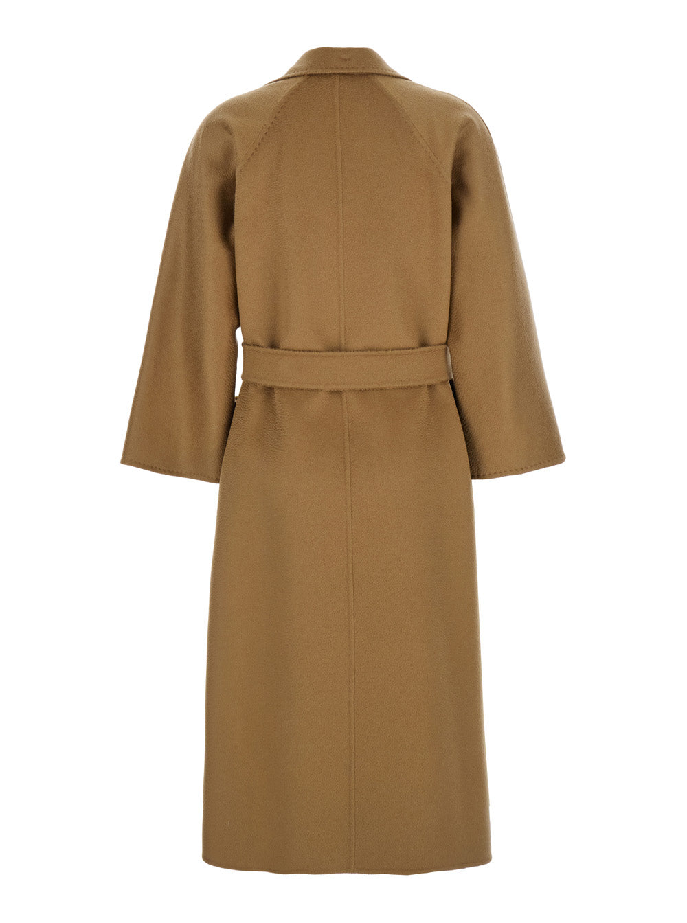 Max Mara Women Coat 'Ludmilla' With Wide Notched Revers In Cashmere And Beige Color For Women MAX MARA