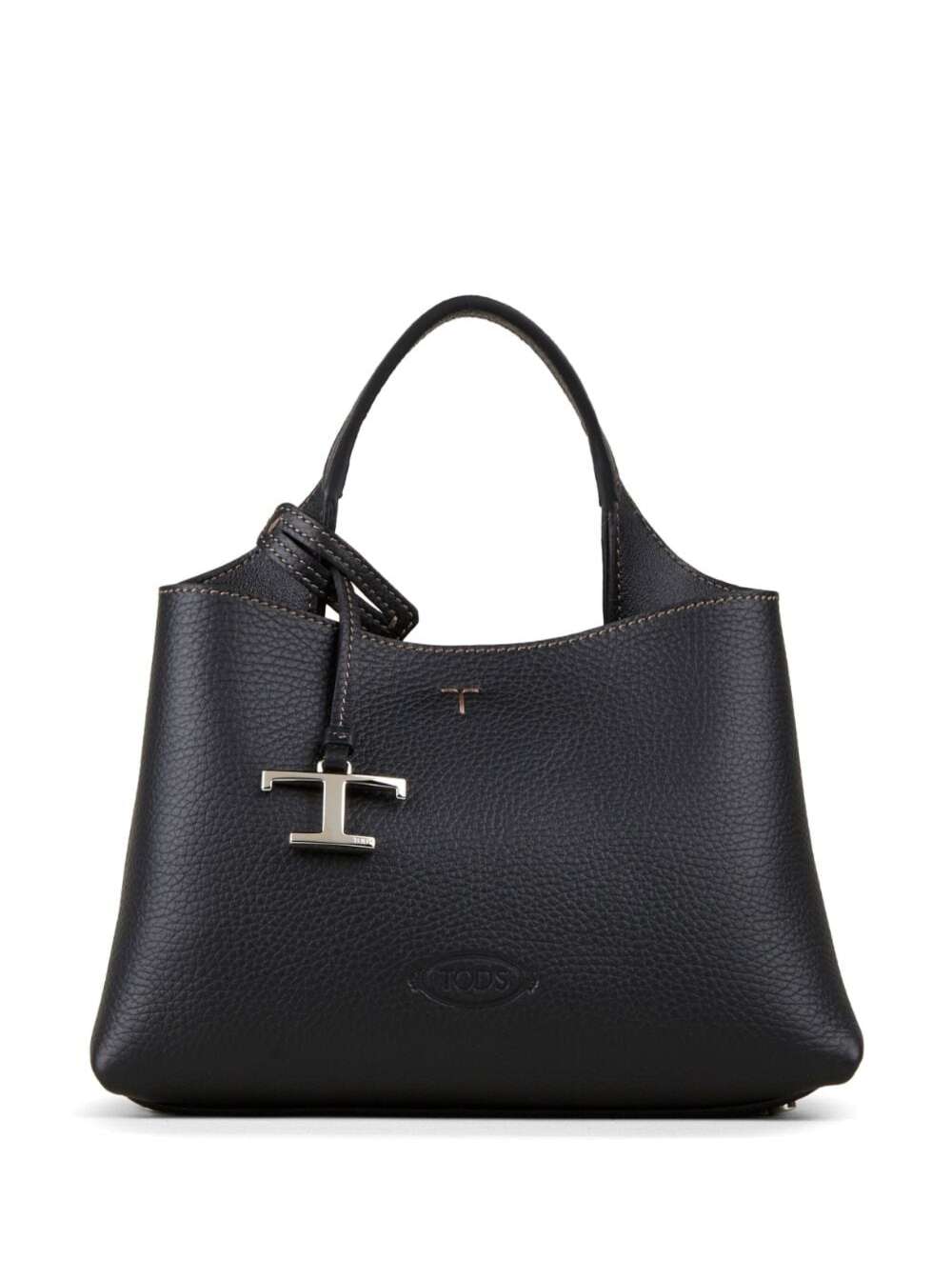 Tod's Women Handbag 'T Timeless' With Embossed Logo And Black Leather Pendant For Women TOD'S