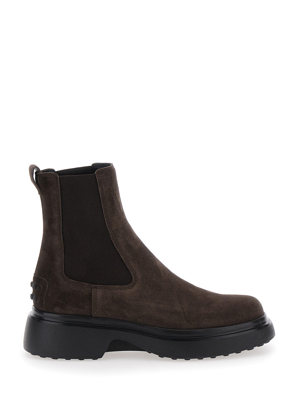 Tod's Women Brown Leather Ankle Boots