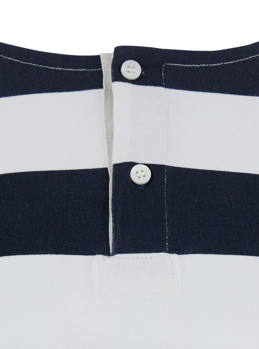 Jacquemus Men 'Le T-Shirt Mariniere' Blue T-Shirt With All-Over Striped Motif And Logo Lettering On The Back In Cotton For Men JACQUEMUS