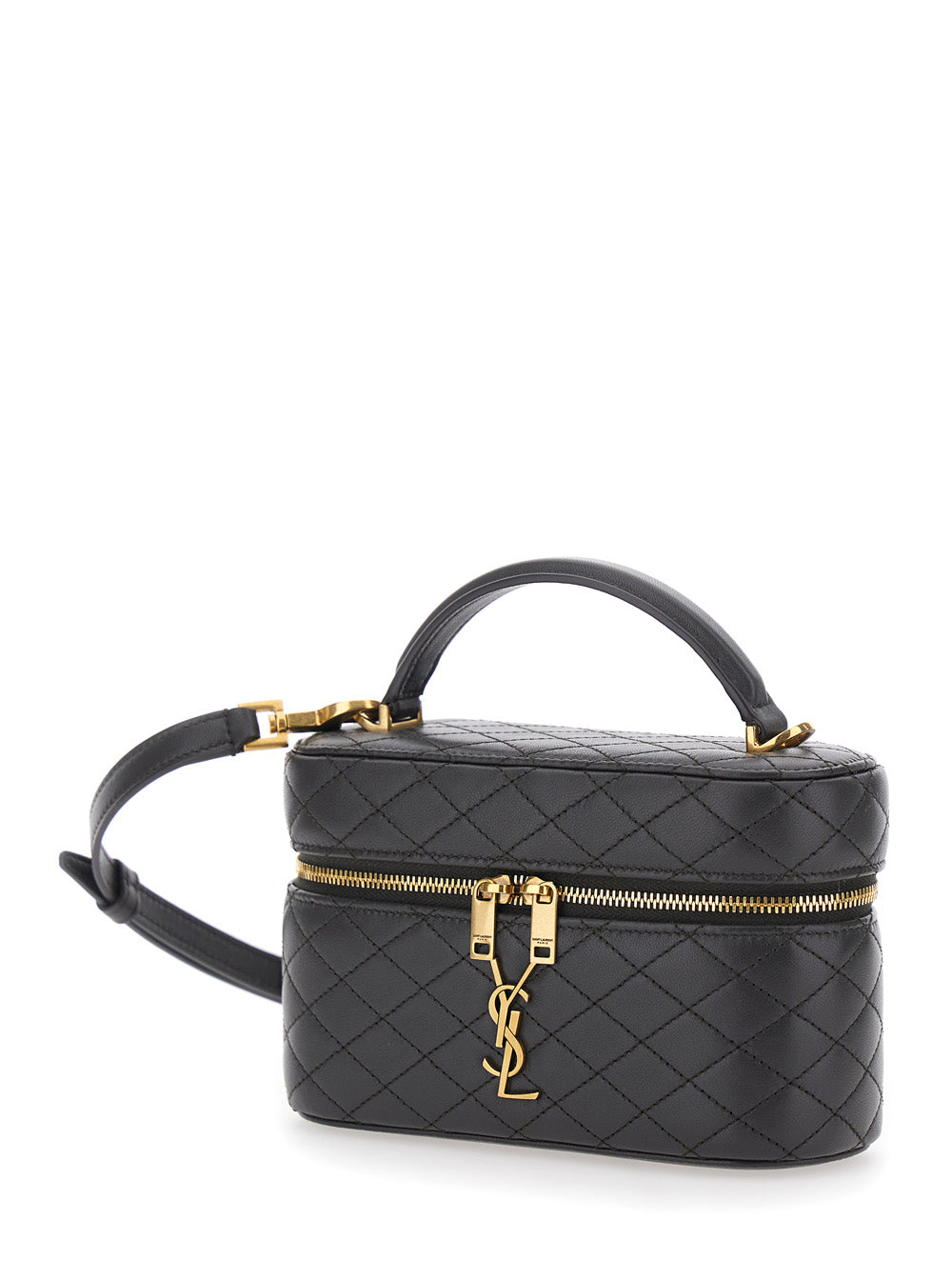 Saint Laurent Women Shoulder Bag 'Gaby' With Gray Leather Details For Women SAINT LAURENT