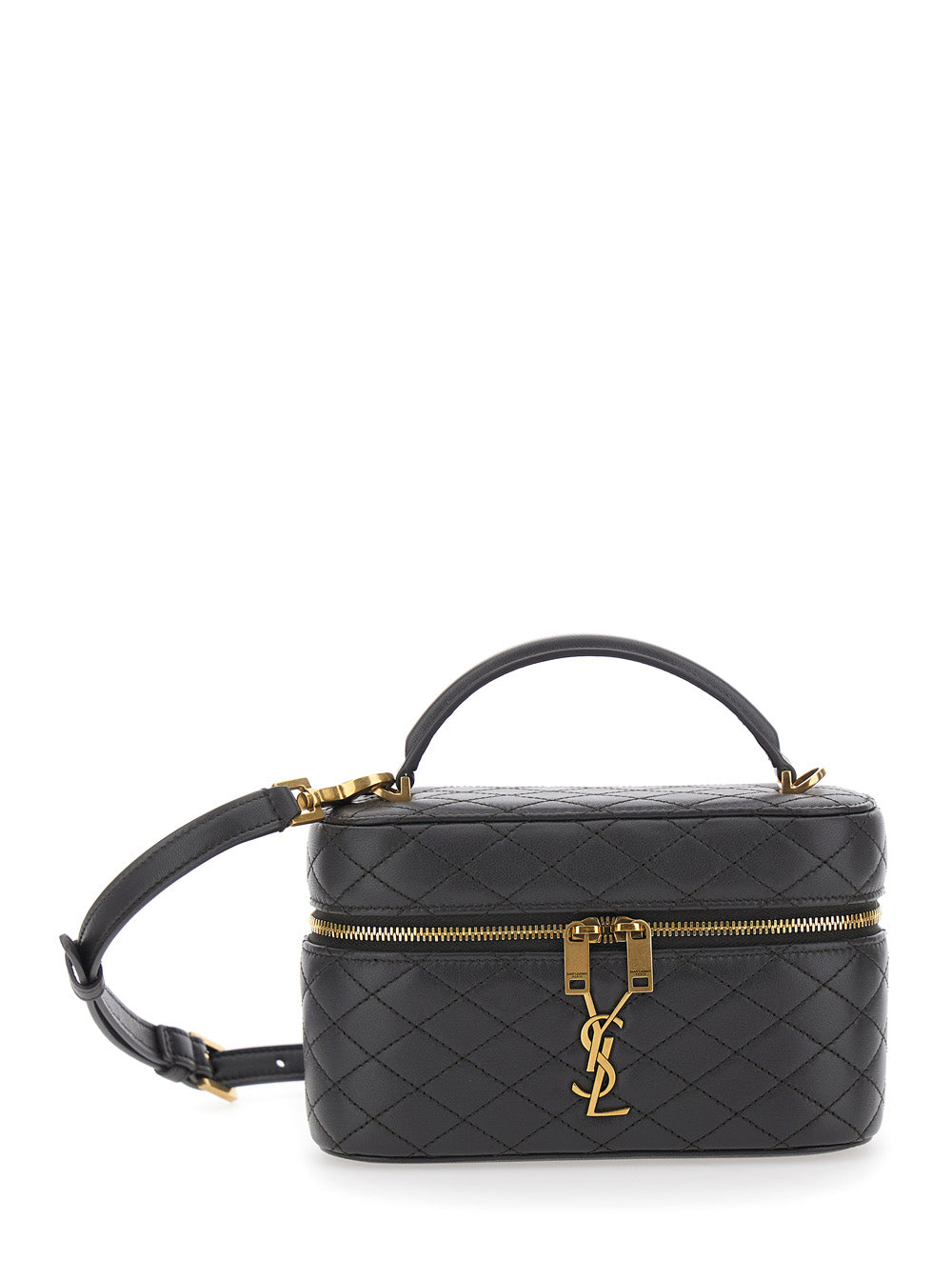 Saint Laurent Women Shoulder Bag 'Gaby' With Gray Leather Details For Women SAINT LAURENT