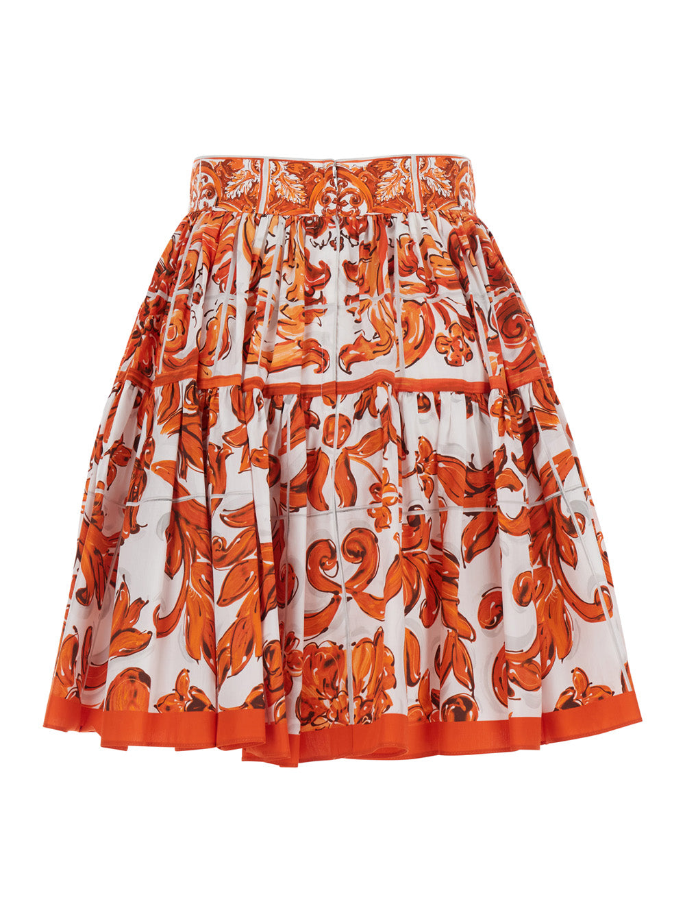 Dolce & Gabbana Women Maiolica Skirt DOLCE & GABBANA