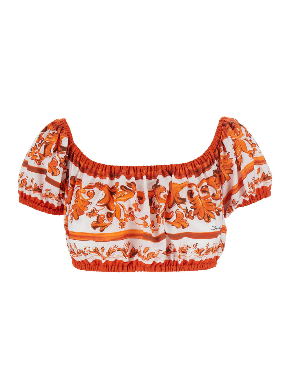 Dolce & Gabbana Women Maiolica Top DOLCE & GABBANA