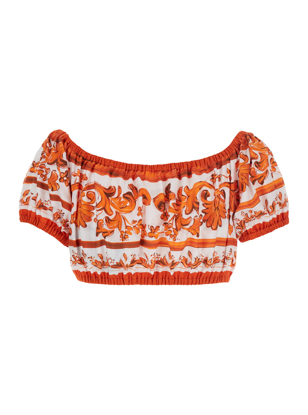 Dolce & Gabbana Women Maiolica Top DOLCE & GABBANA