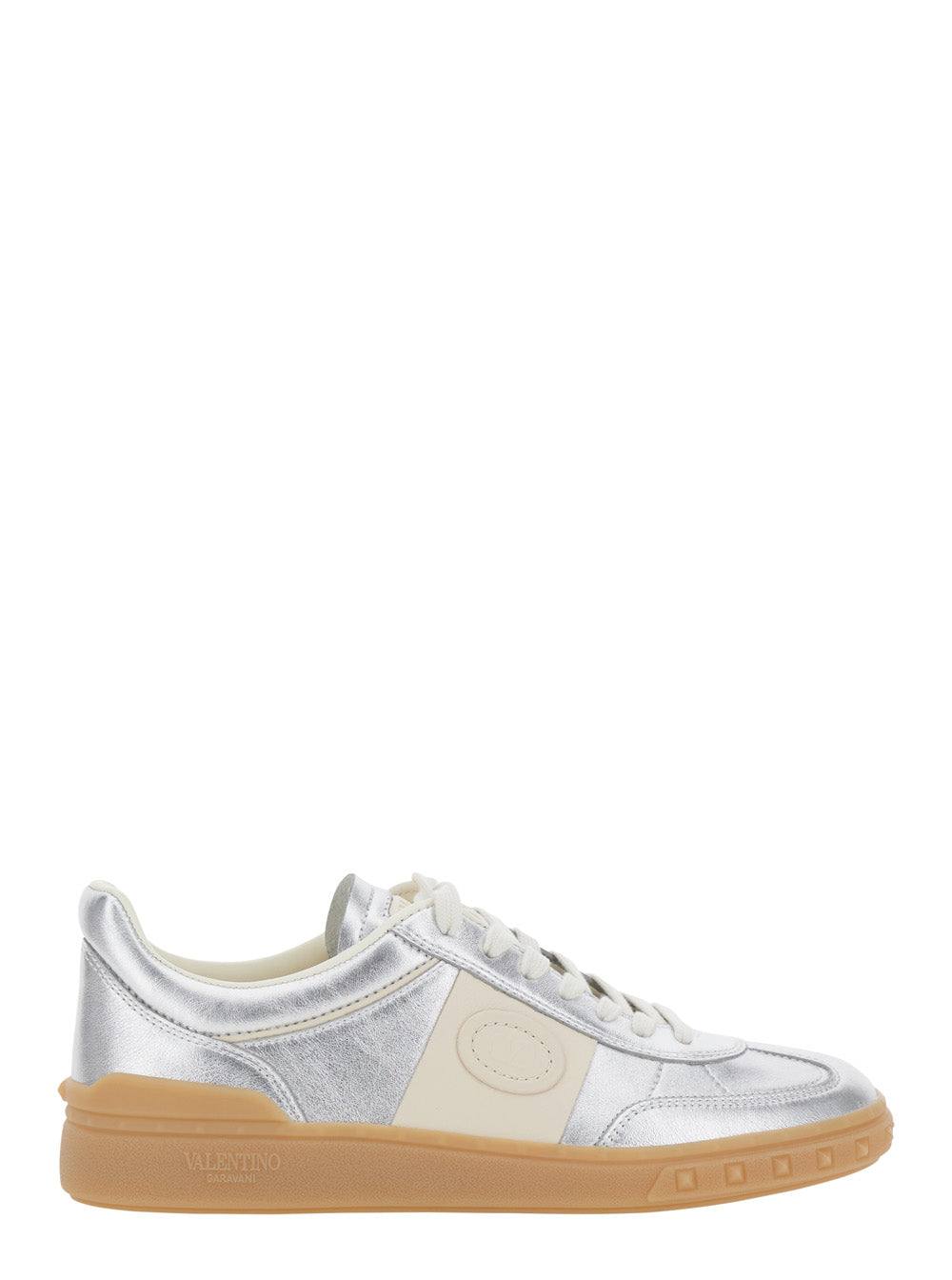 Valentino Garavani Women Sneaker | Upvillage | Crosta/Tess.Crochet Rafia/Vitello Nappat VALENTINO GARAVANI