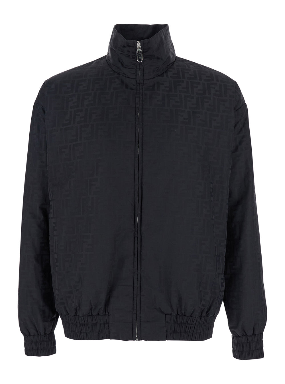 Fendi Men Padded Bomber Fendi Zucca Embossed Ny FENDI