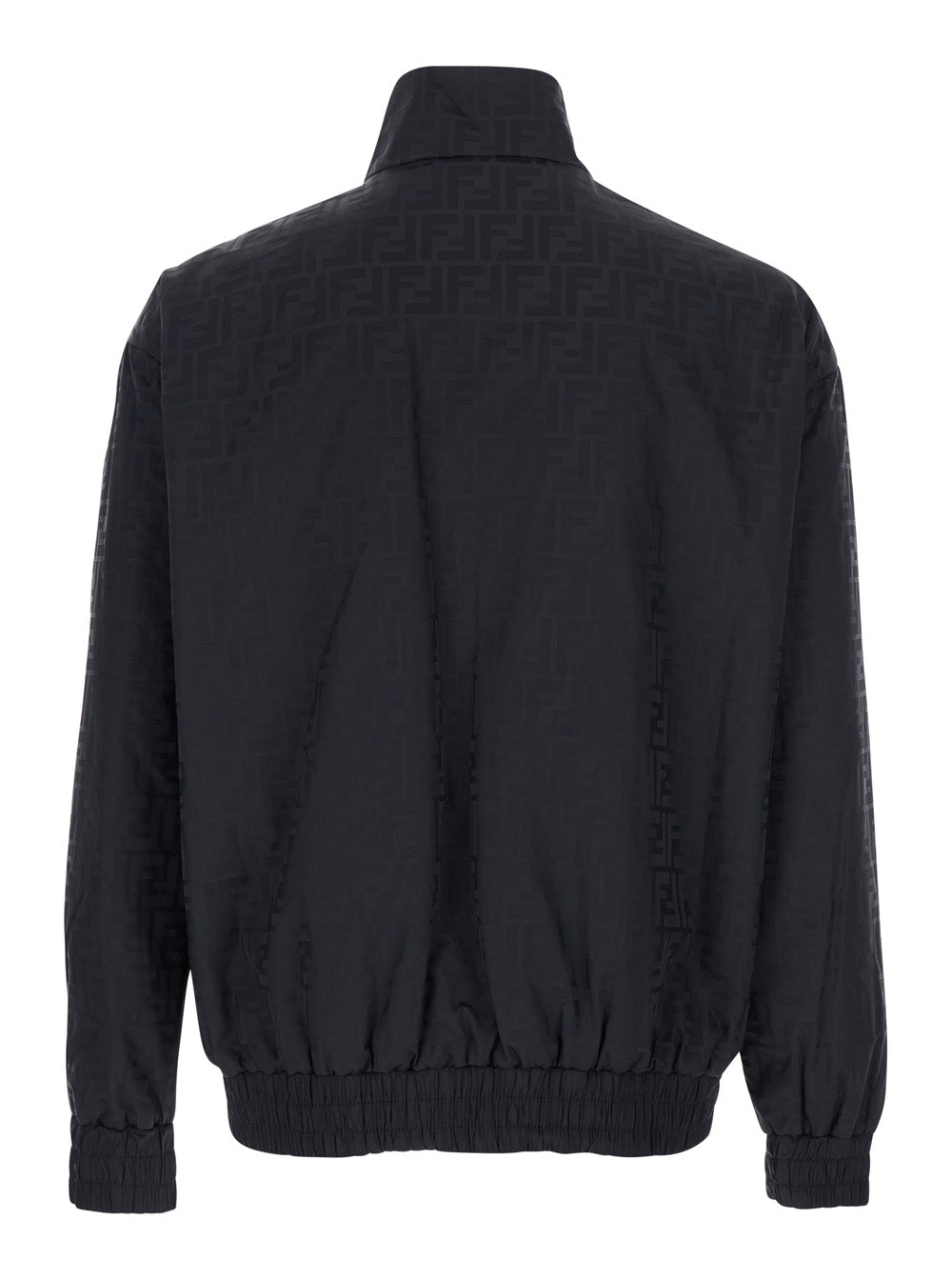 Fendi Men Padded Bomber Fendi Zucca Embossed Ny FENDI