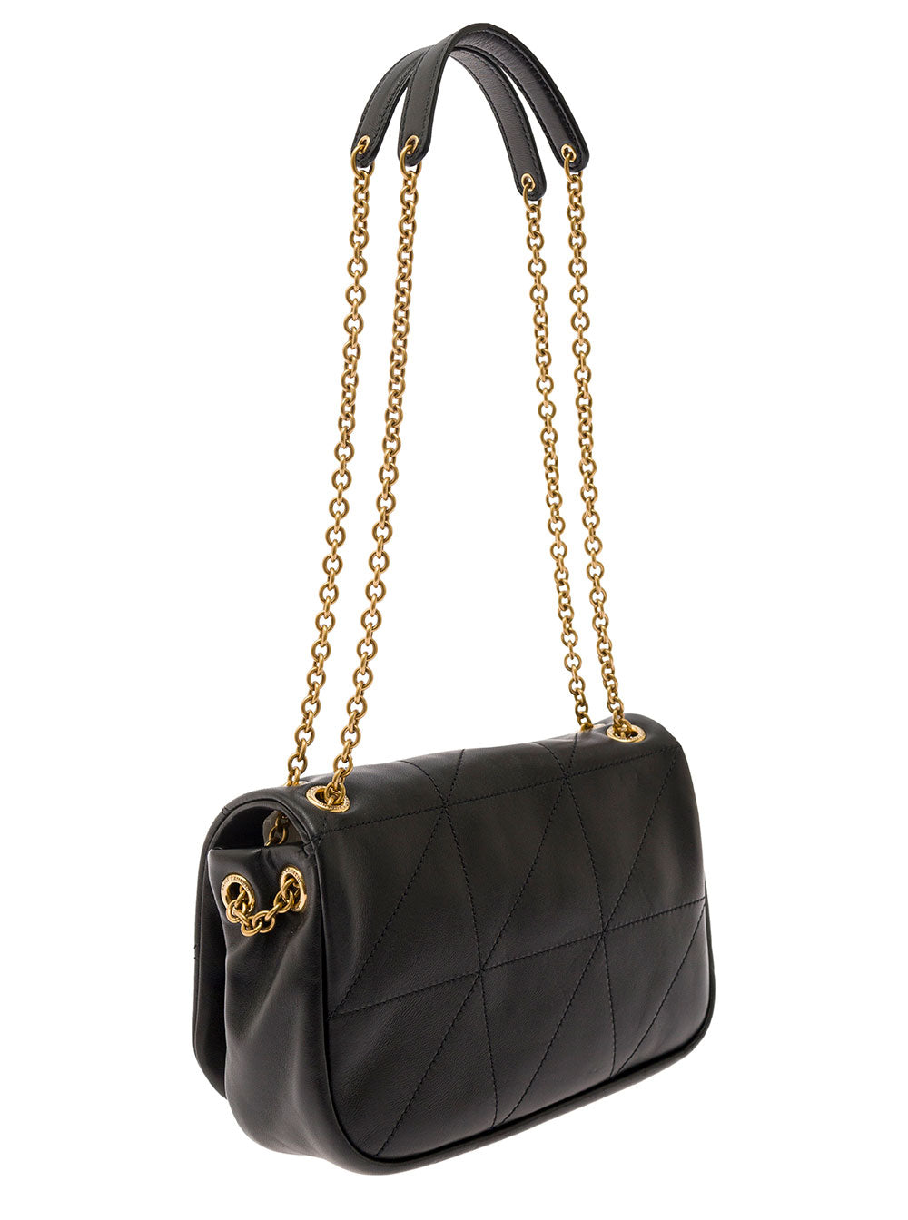 Saint Laurent Women Crossbody Bag 'Mini Jamie 4.3' With Cassandre Detail In Black Quilted Leather For Women SAINT LAURENT