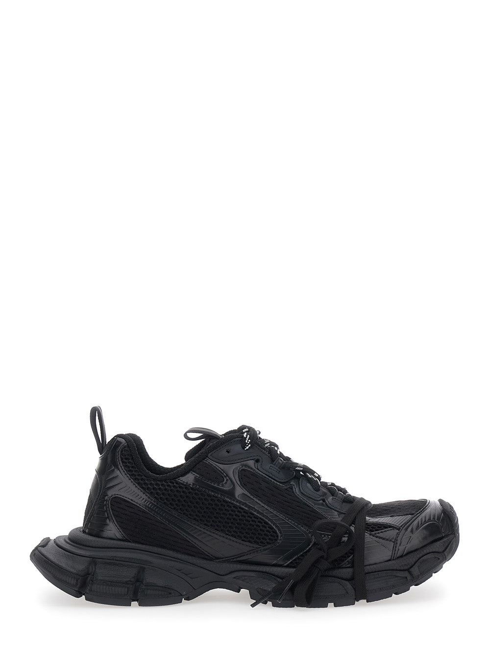 Balenciaga Men '3Xl' Black Sneaker With Logo On The Toe In Tech Fabric For Men BALENCIAGA
