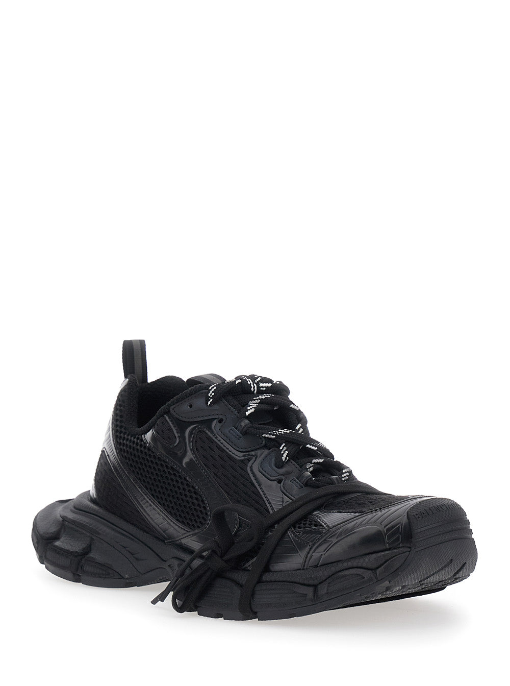 Balenciaga Men '3Xl' Black Sneaker With Logo On The Toe In Tech Fabric For Men BALENCIAGA