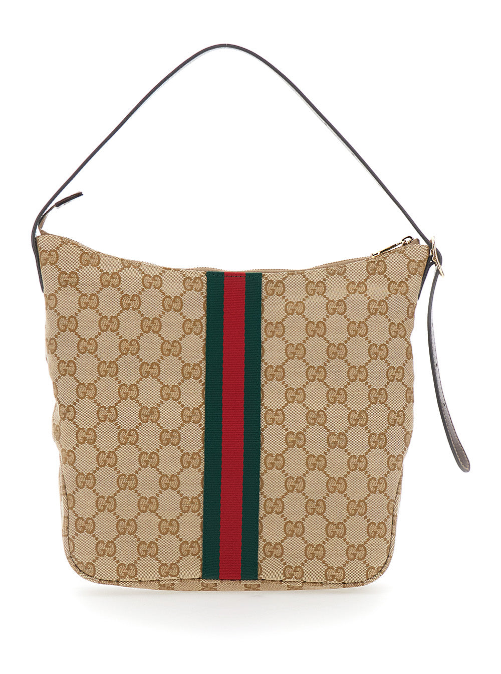 Gucci Men Lunetta Big Gucci Web Vintage Sand GUCCI