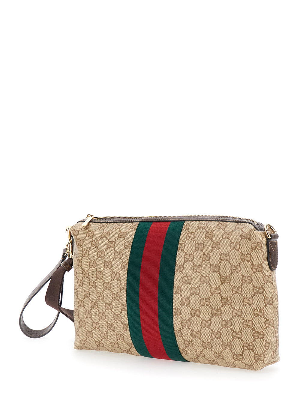 Gucci Men Gucci Web Vintage Sand Vetrificato GUCCI