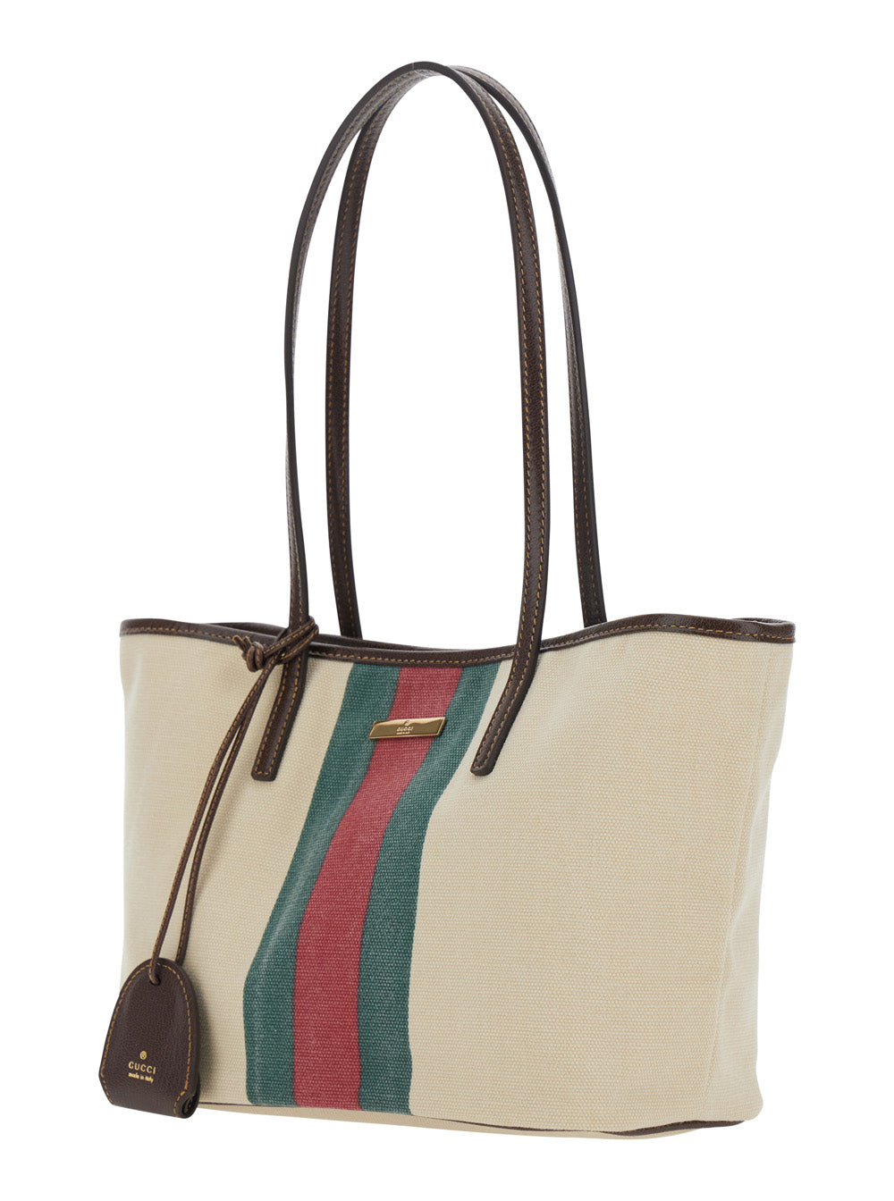 Gucci Women Gucci Summer  Medium Hbg Canvas Washed Web 80/Joyfull GUCCI