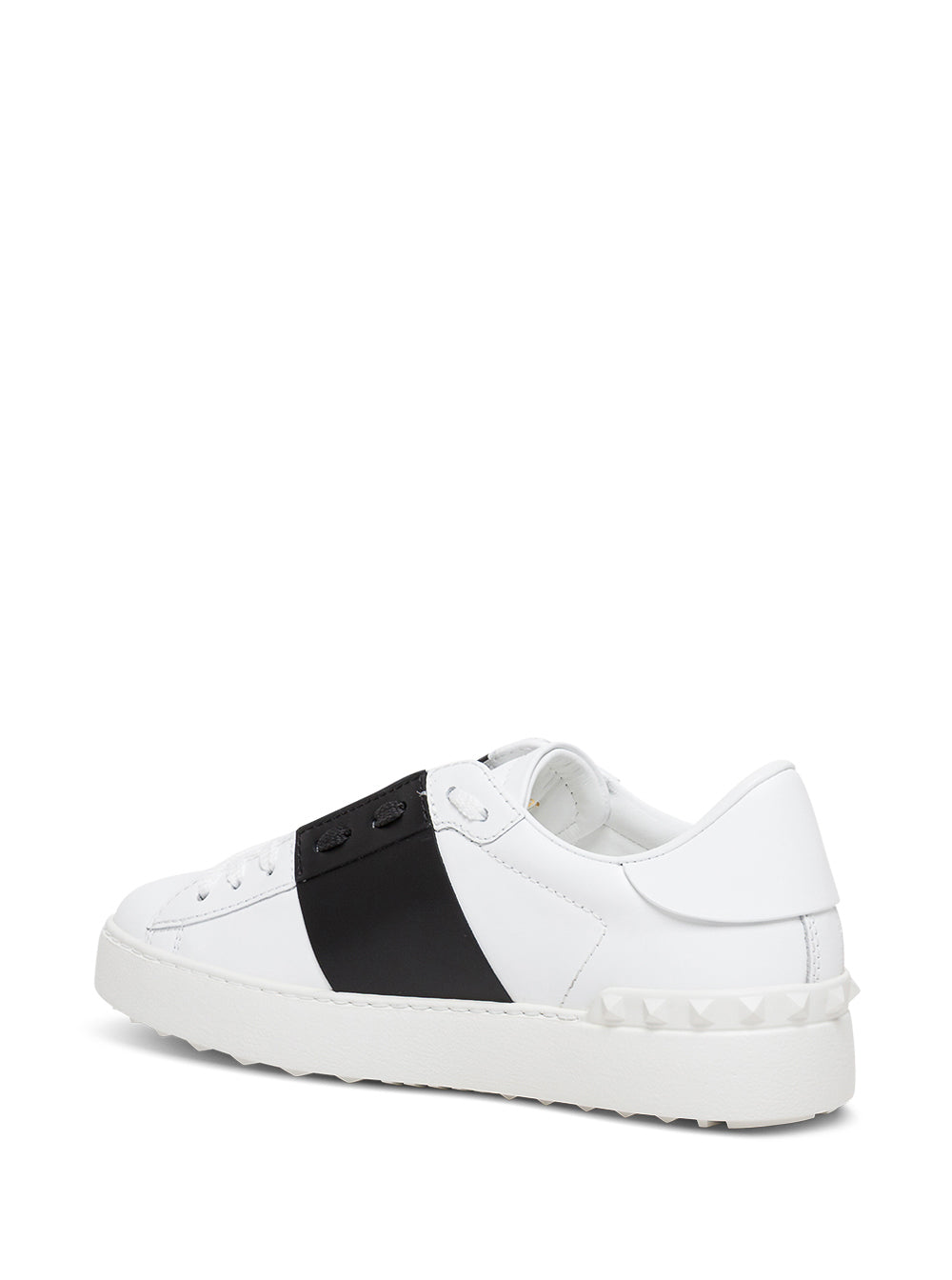 Valentino Garavani Women Sneaker 'Open' With Rockstud Details In White Leather For Women VALENTINO GARAVANI