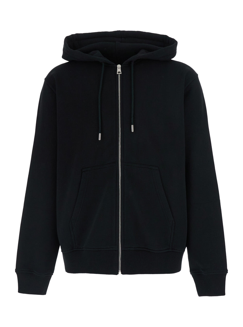 Givenchy Men Black Hooded Sweatshirt With Logo On The Back In Cotton For Men GIVENCHY