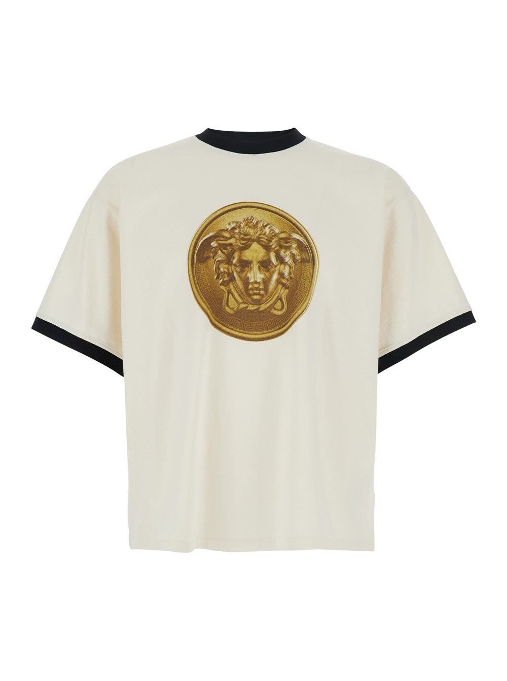 Versace Men Mudusa Doblone In Oro Stampata VERSACE