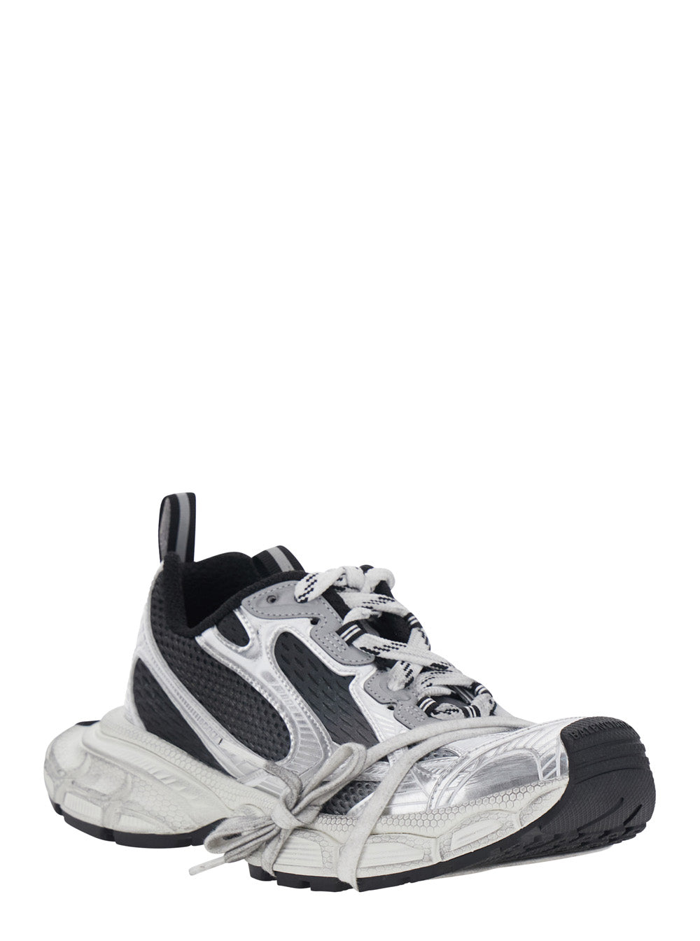 Balenciaga Women '3Xl' Grey Sneaker With Logo On The Toe In Tech Fabric Mix Women
