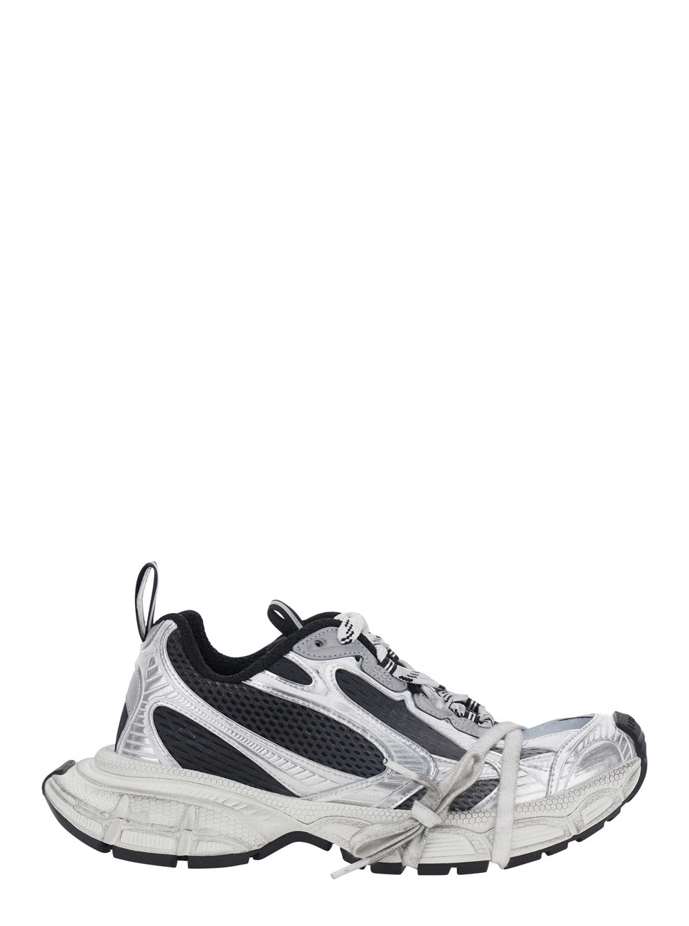 Balenciaga Women '3Xl' Grey Sneaker With Logo On The Toe In Tech Fabric Mix Women