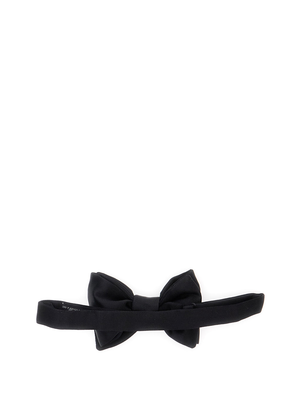 Tom Ford Men Black Bow Tie With Back Closure In Silk For Men TOM FORD