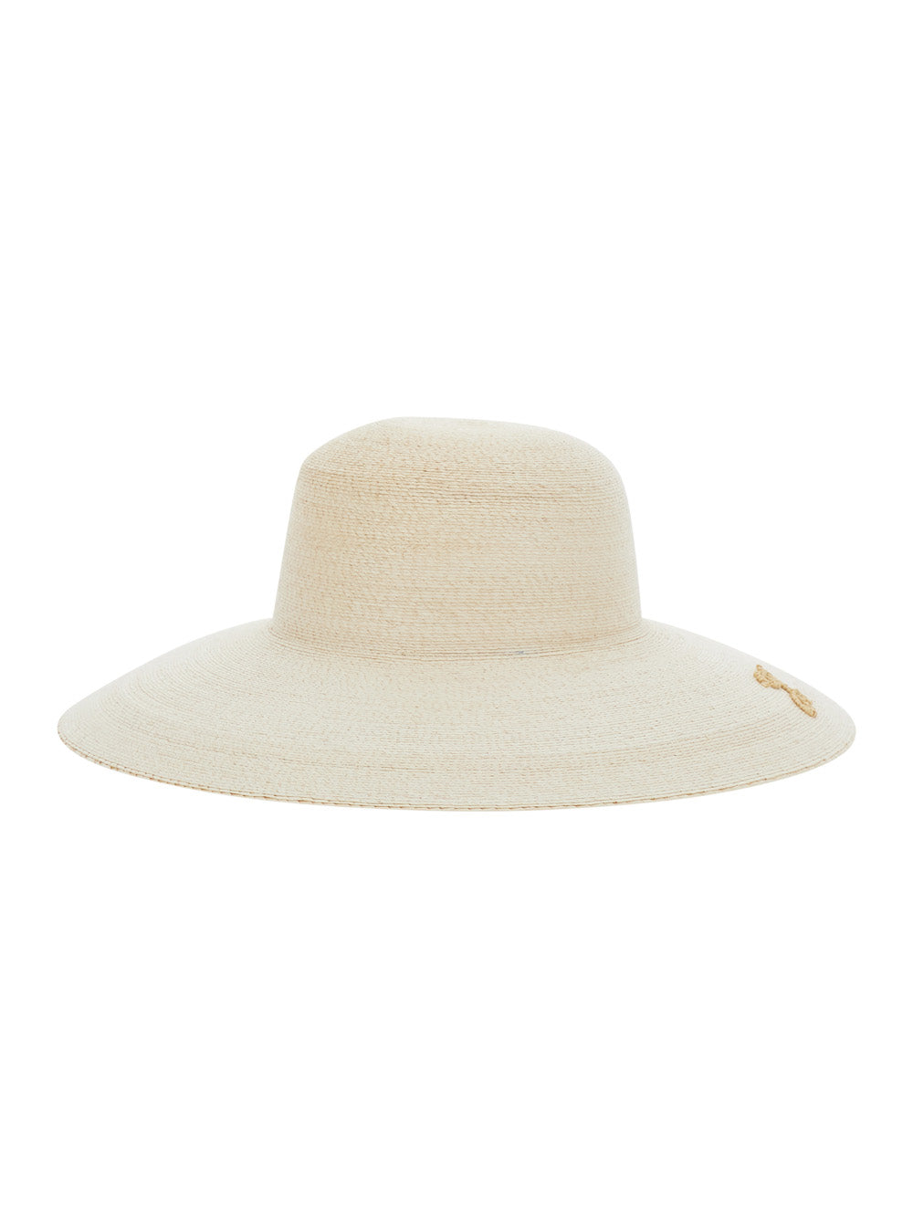 Jacquemus Women 'Le Chapeau Sole' Beige Bucket Hat With Logo Embroidery On The Front In Raffia For Women JACQUEMUS