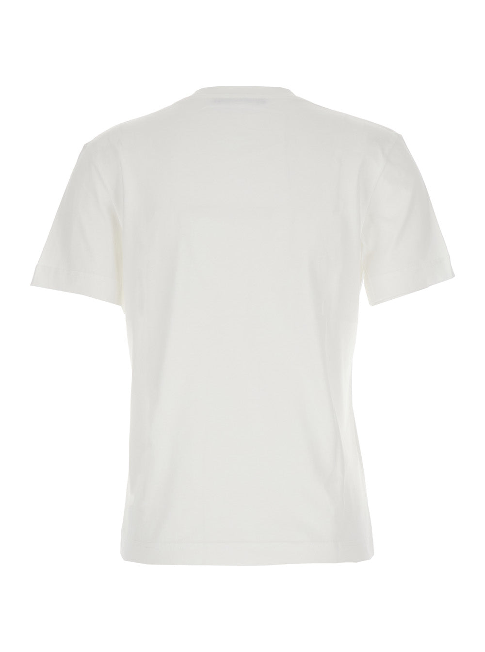 Jacquemus Women T-Shirt Le Tshirt Gros Grain Mc With Short Sleeves And White Cotton Unisex